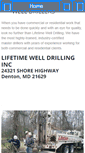 Mobile Screenshot of lifetimewelldrilling.com